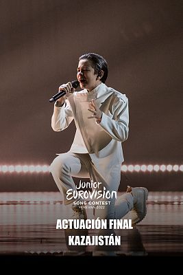 Eurovisión Junior - Kazajistán: David Charlin: canta "Jer-Ana"