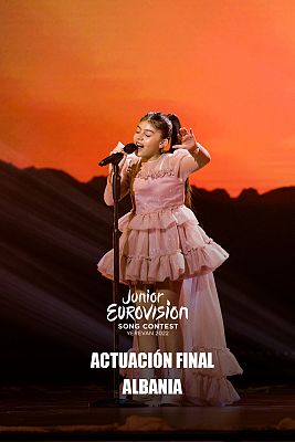Eurovisión Junior - Albania: Kejtlin Gjata canta "Pakëz Diell"