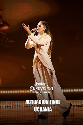 Eurovisión Junior - Ucrania: Ztala Dziunka canta "Nezlamna"