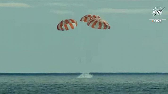 Modo Digital - Misión Artemis: la cápsula Orion regresa a la Tierra