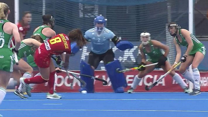 Hockey hierba y sala - Copa Naciones Femenina: España - Irlanda