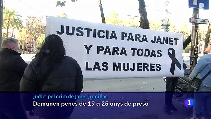 L'Informatiu - Comença el judici pel crim de Janet Jumillas
