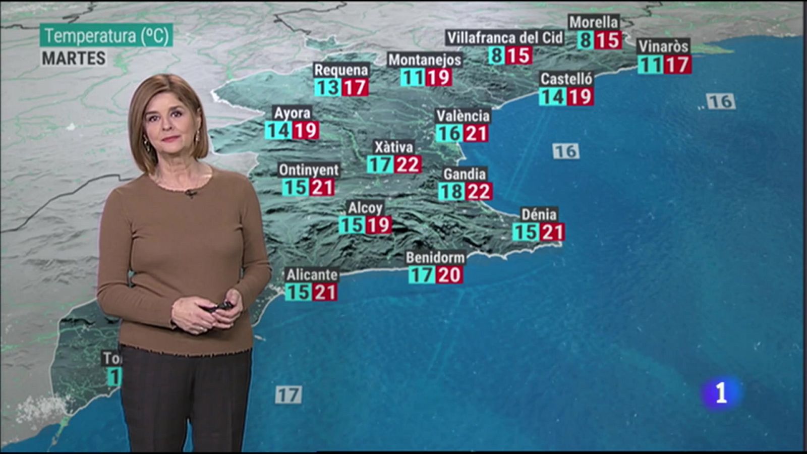 El tiempo en la Comunitat Valenciana 12/12/22