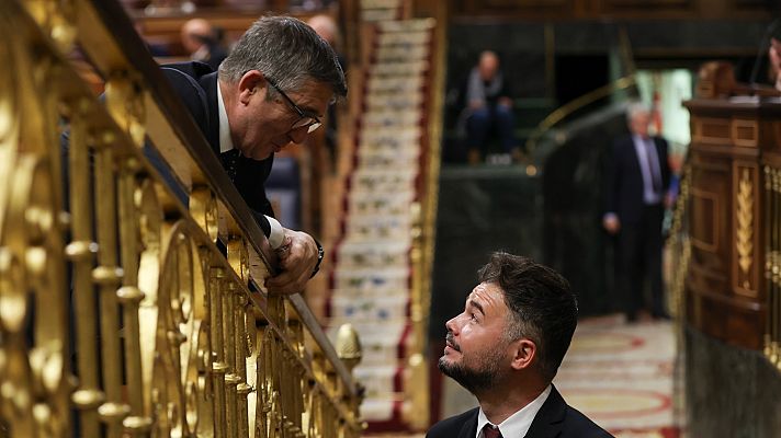 Telediario 1 - El PSOE negocia con ERC la reforma del delito de malversación