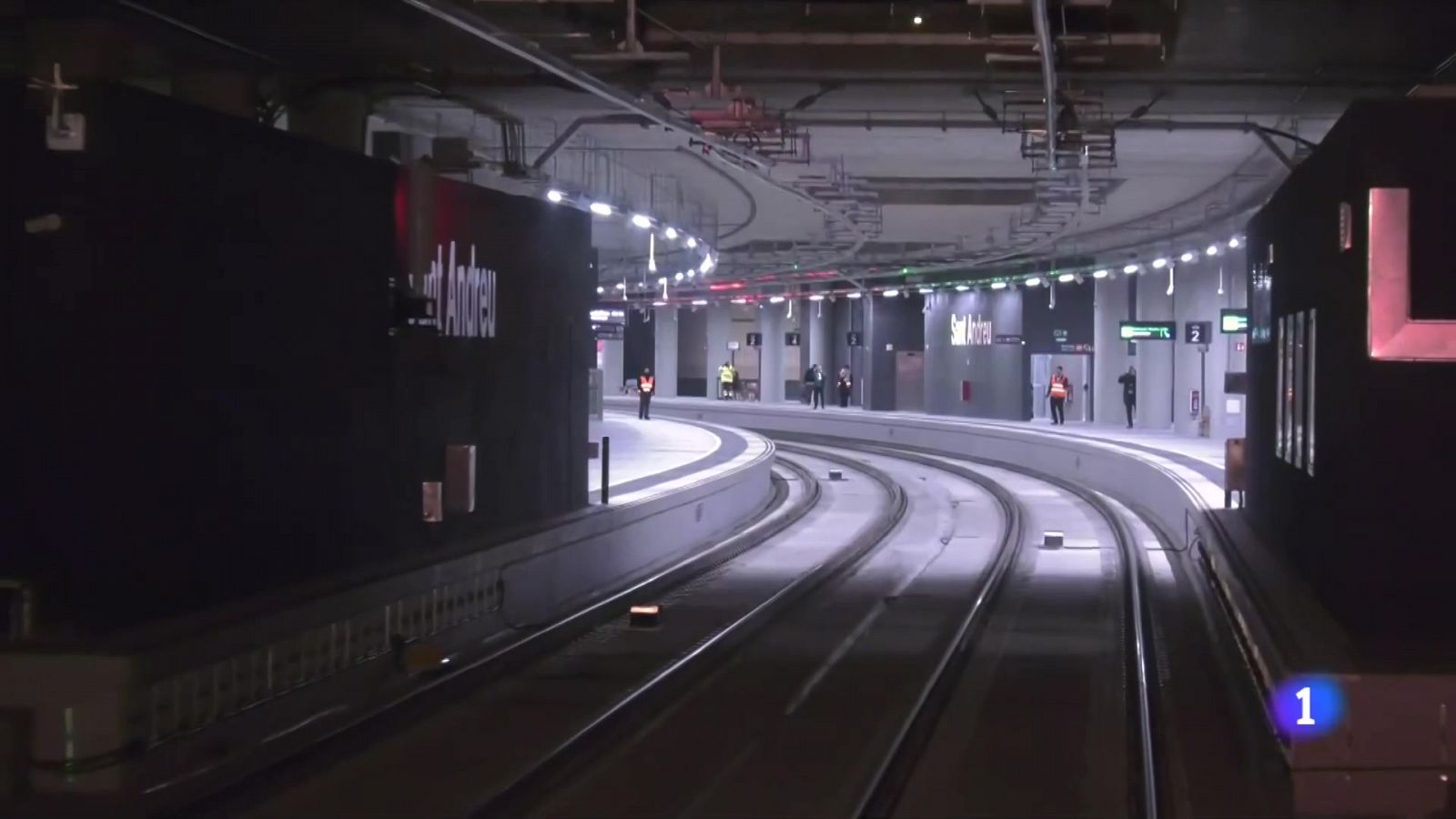 Nova estació de Sant Andreu: 700 metres quadrats i 4 vies