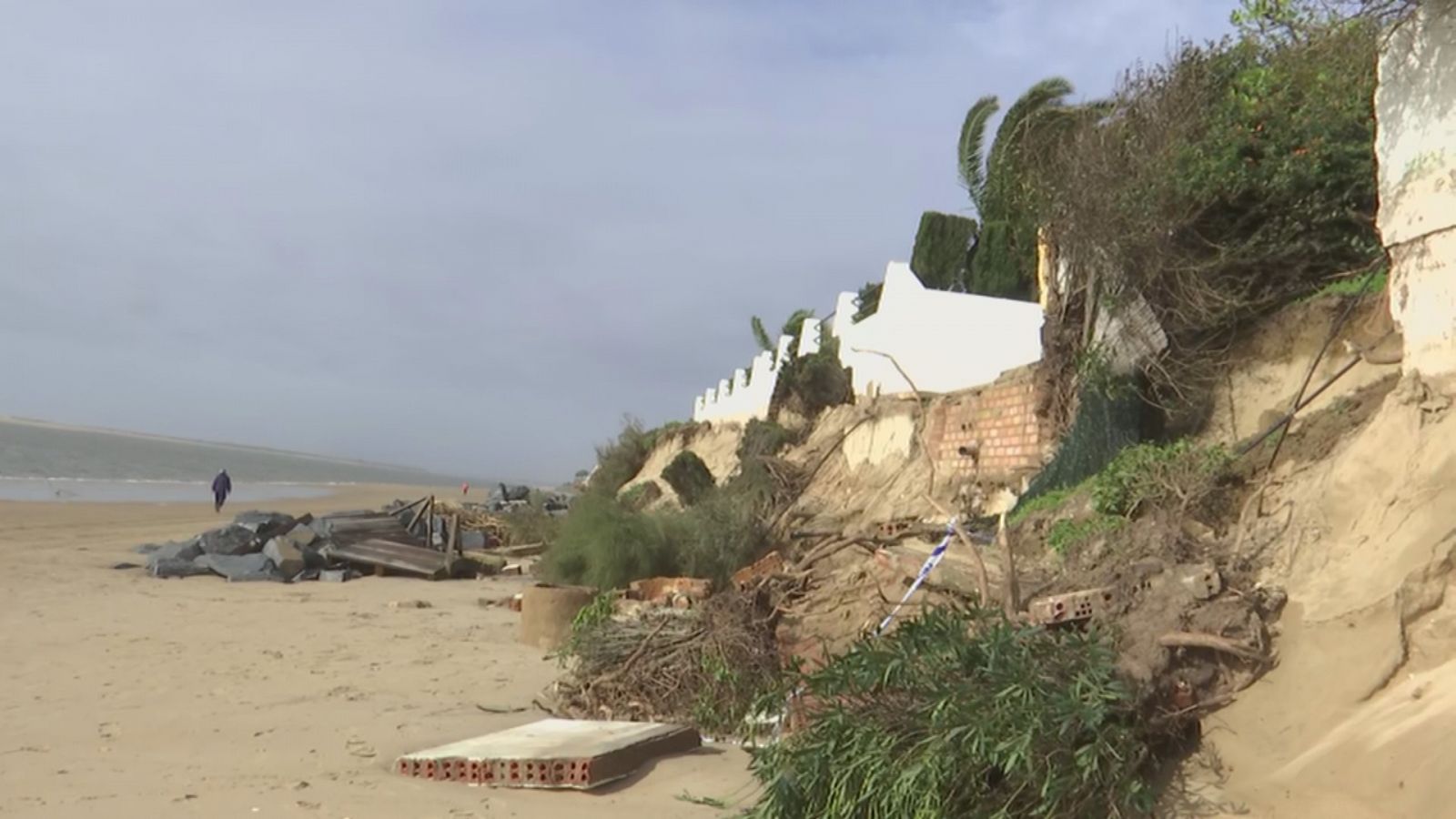 Incidencias en la costa por la lluvia