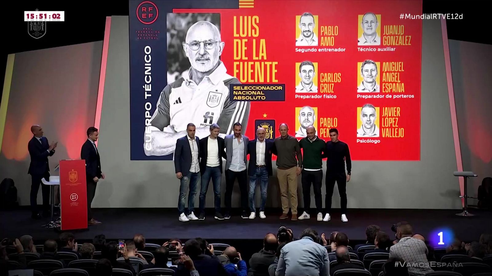 Luis de la Fuente, presentado como nuevo seleccionador español