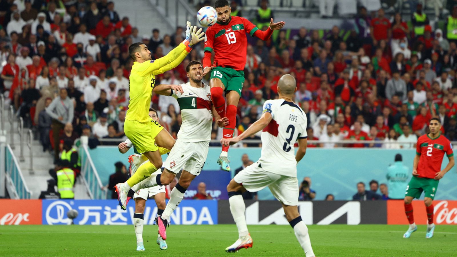 Marruecos 1-0 Portugal: El gol de En-Nesyri