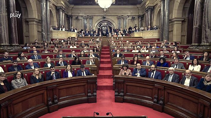 L'Informatiu - Sessió solemne de commemoració del 90è aniversari del Parlament català