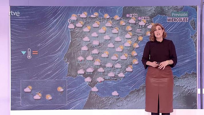 Intervalos de viento fuerte en los litorales del sur y sureste peninsular, Baleares y zonas de montaña del tercio sur