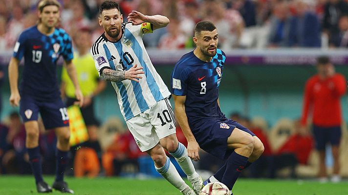 1ª semifinal: Argentina - Croacia