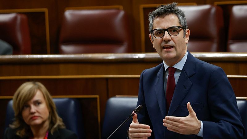 Bolaños reprocha al PP que "embarre" Patrimonio Nacional ante sus acusaciones de "grave nepotismo" por "favorecer" al marido de Calviño