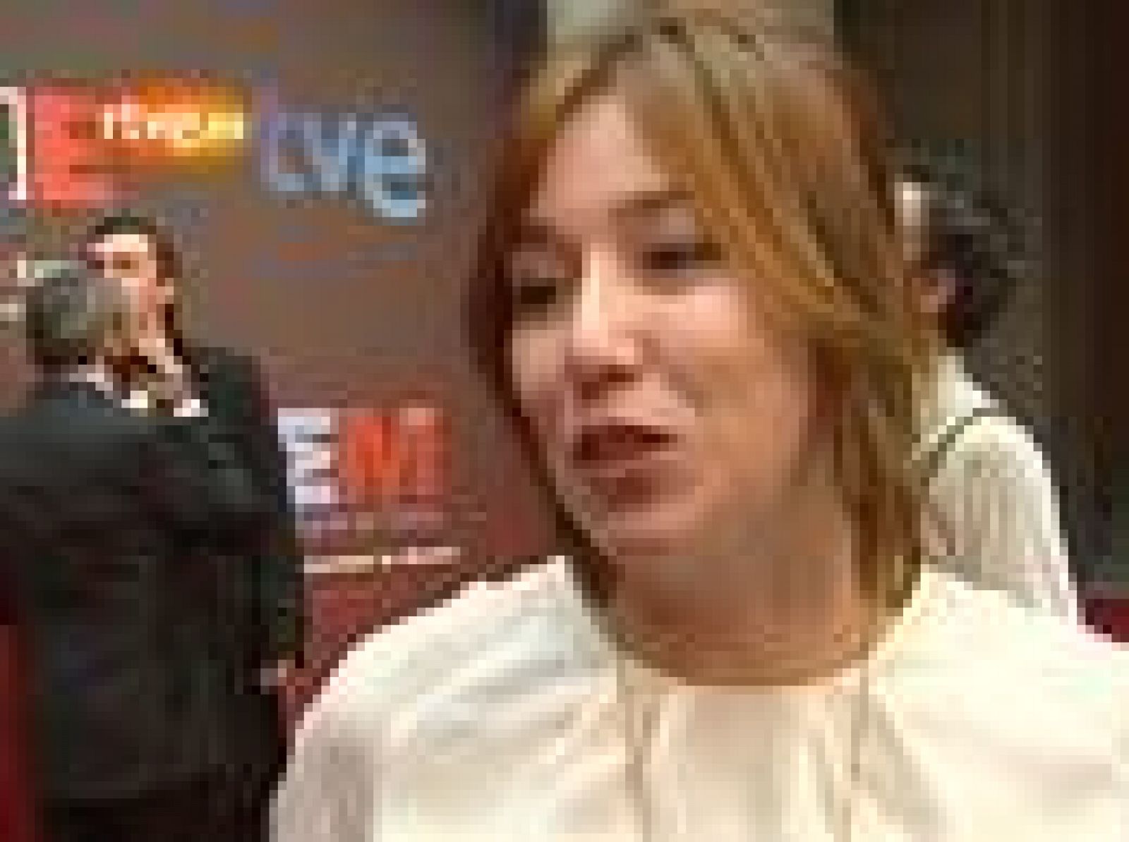 Lola Dueñas, Luis tosar, Verónica Sánchez, Raúl Arévalo, Jordi Mollà o Blanca Romero habaln para las cámaras de RTVE. (23/01/10)