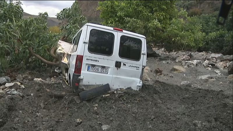 Los daños de la borrasca Efraín - Ver ahora