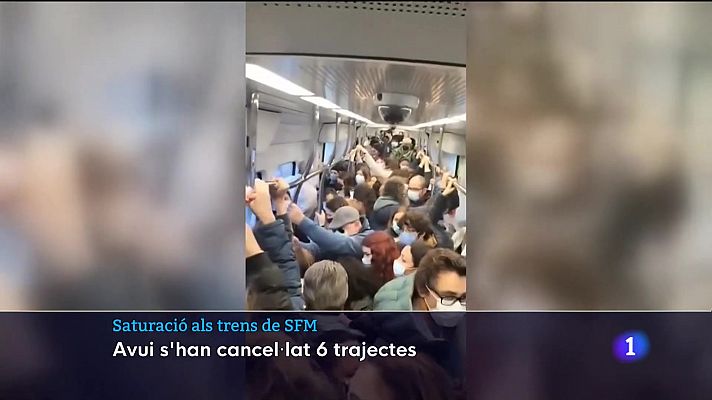 Informatiu Balear - Saturació als trens