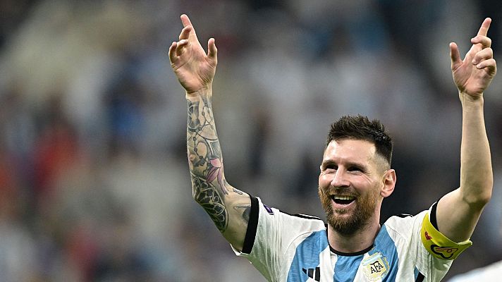 Un Messi imparable lleva a Argentina a otra final del Mundial
