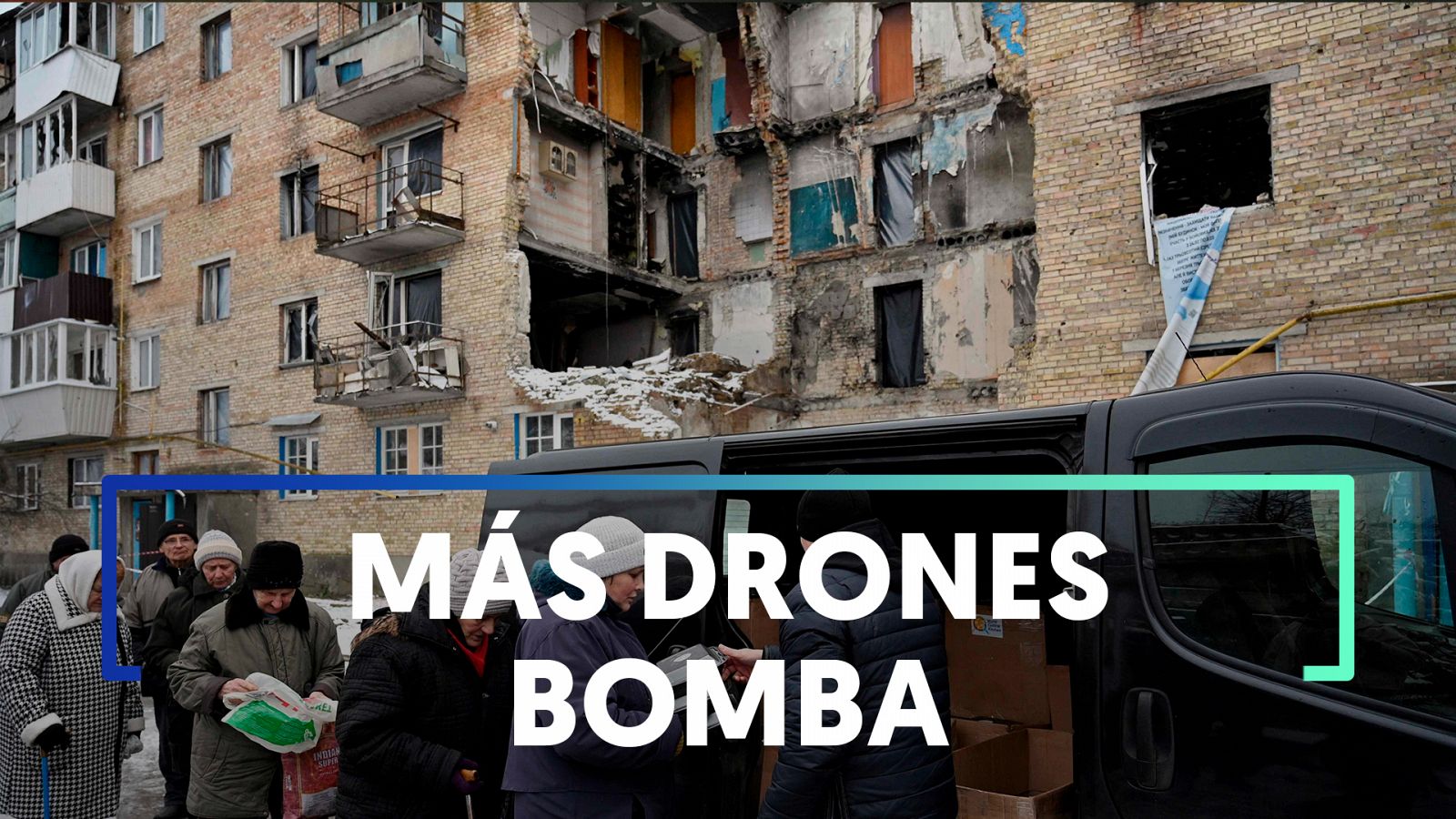 Rusia bombardea Kiev con drones de fabricación iraní