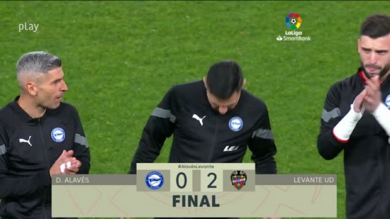 Alavés-Levante: resumen del partido, 20ª jornada. Ver en RTVE Play