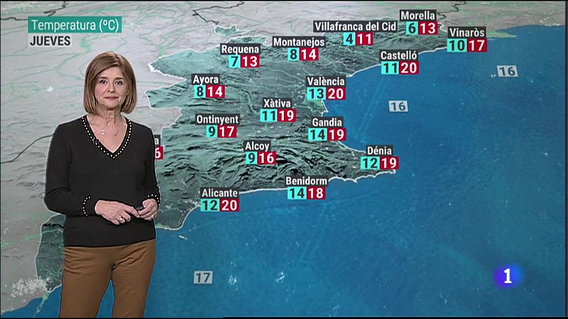 El tiempo en la Comunitat Valenciana - 14/12/22 ver ahora