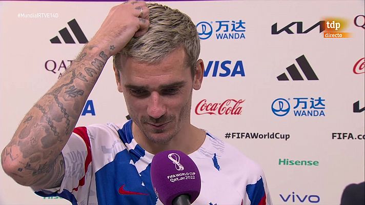 Mundial de Qatar - Griezmann: "Muy orgulloso de este equipo"