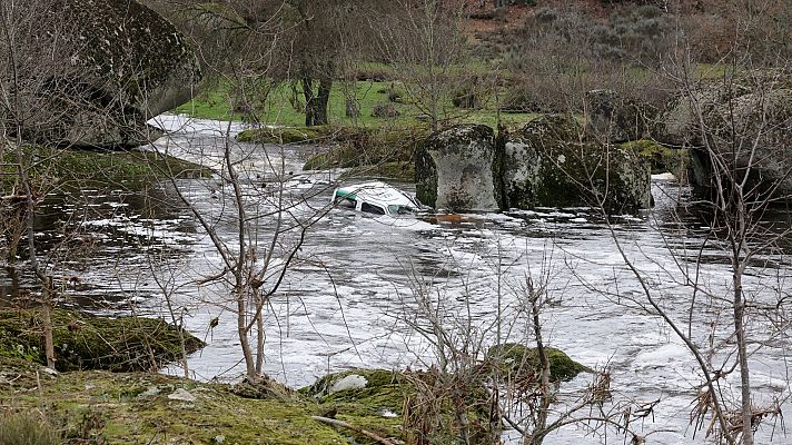 Muere un agente medioambiental en Salamanca por las intensas lluvias de la borrasca Efraín