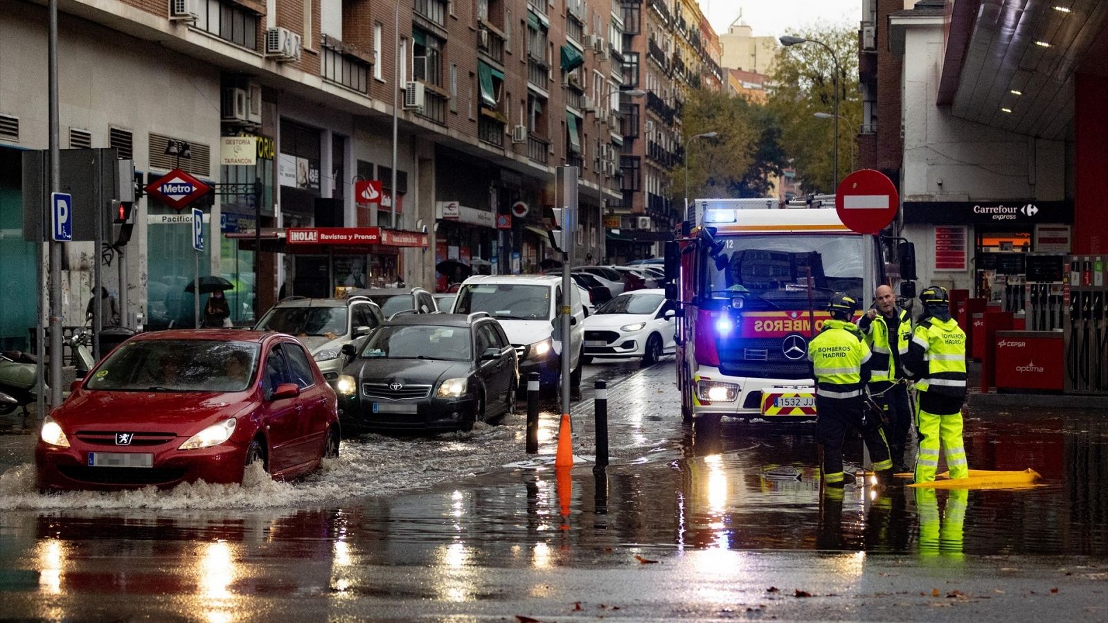 Madrid recupera la normalidad tras las inundaciones