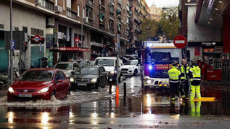 Madrid recupera la normalidad tras las inundaciones de este miércoles