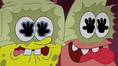 Fuga del mundo de guante - Bob Esponja | Ver