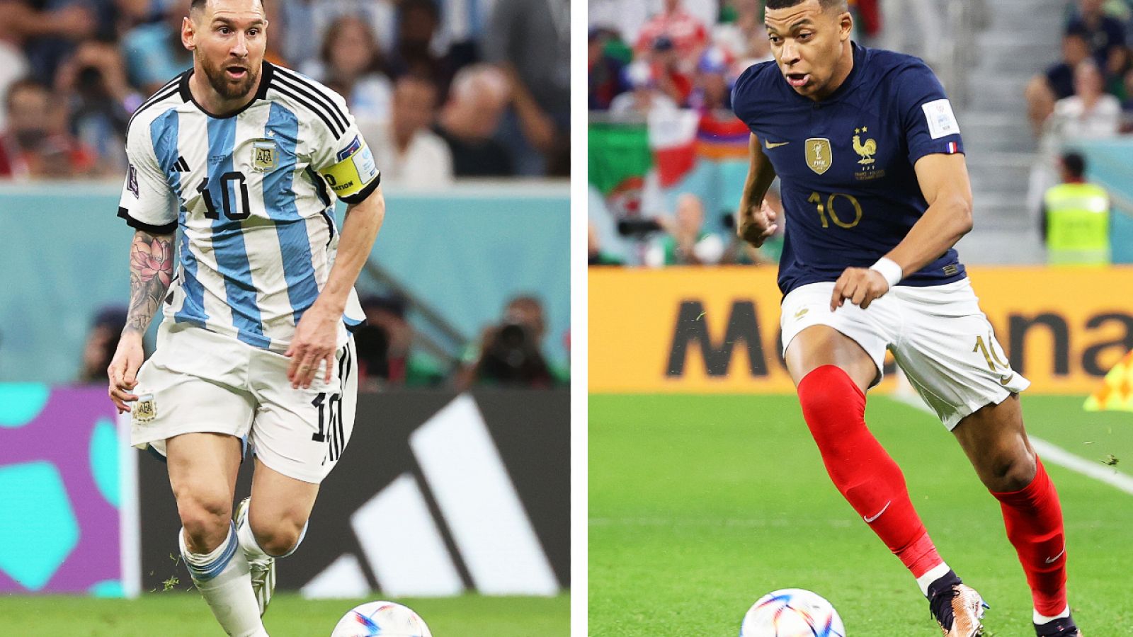 La leyenda Messi, frente al sucesor Mbappé - ver en RTVE Play