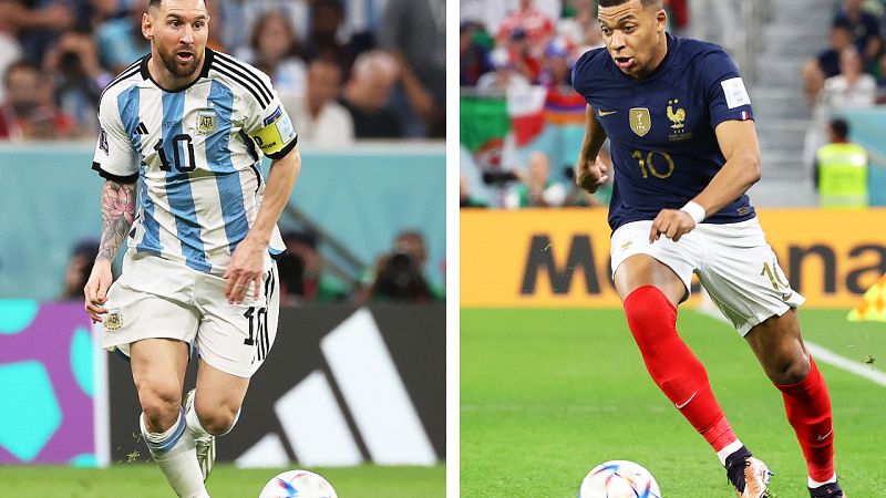 La leyenda Messi, frente al sucesor Mbappé - ver en RTVE Play