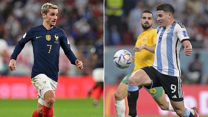 El 2-0 de Argentina a Croacia y el 1-0 de Francia a Marruecos