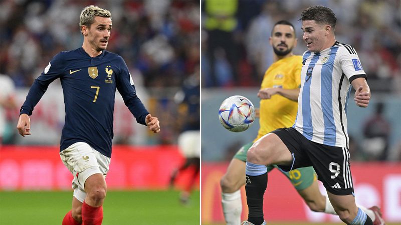 El 2-0 de Argentina a Croacia y el 1-0 de Francia a Marruecos - ver en RTVE Play