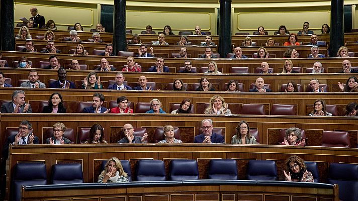 Telediario 2 - El Congreso aprueba la reforma de la sedición, malversación y el TC entre acusaciones de "golpe" a la democracia