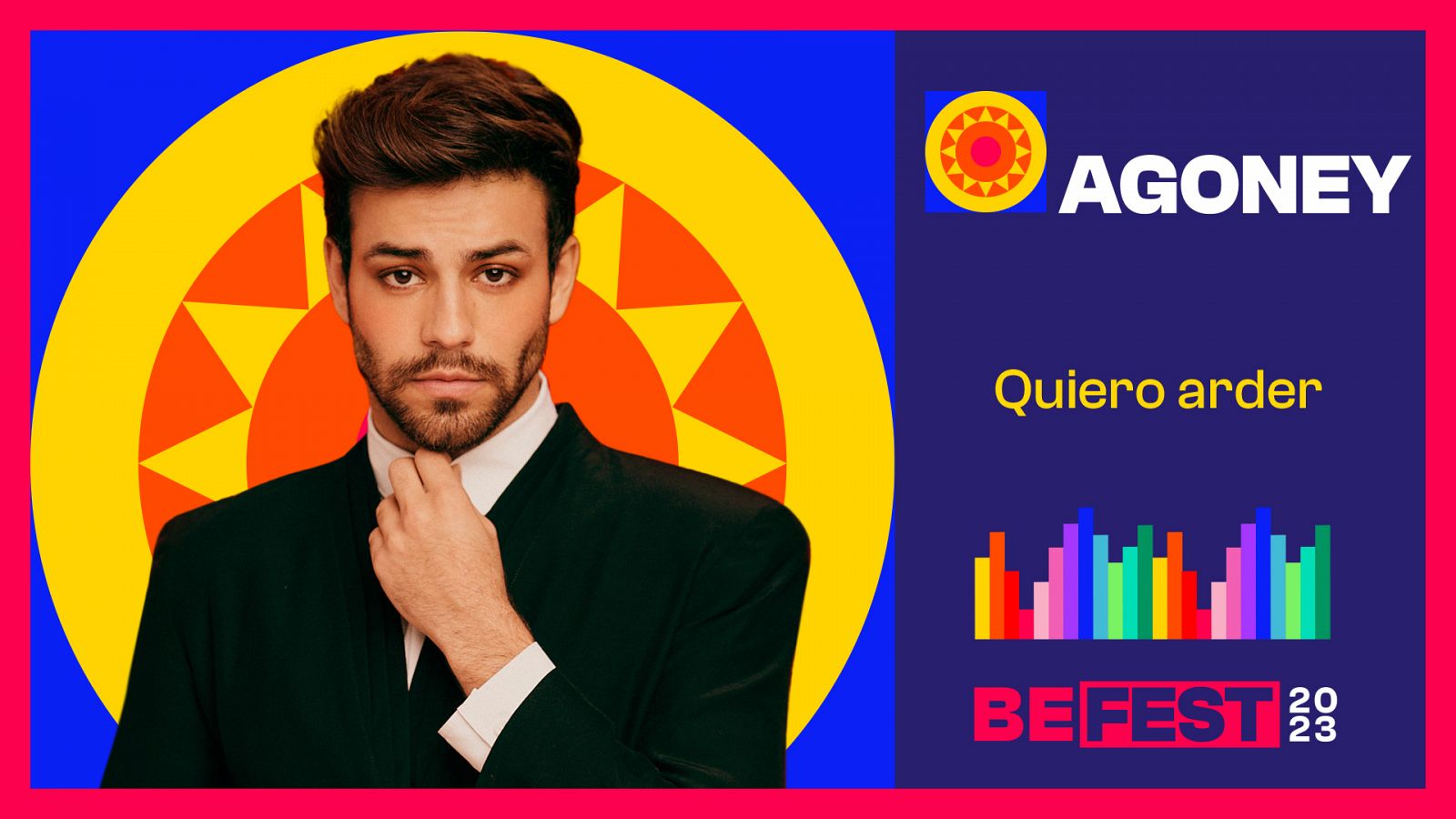 Benidorm Fest 2023: "Quiero arder", vídeo musical de la canción de Agoney