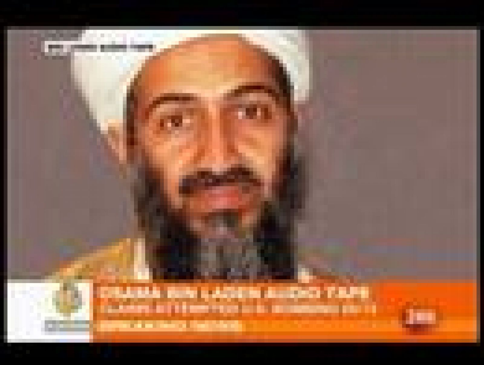 La cadena Al Yazira ha emitido un mensaje grabado del máximo dirigente del grupo terrorista Al Qaeda, Osama Bin Laden, en el que asume el atentado frustrado cometido por el nigeriano Omar Faruk Abdulmutalab el día de Navidad contra un avión en EEUU. 24/01/10.