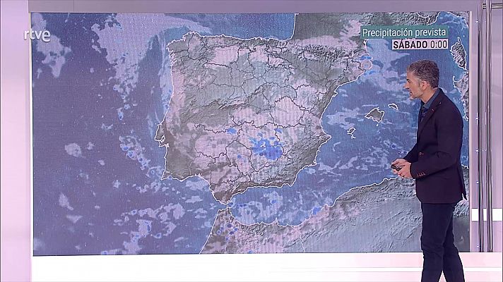 Probables chubascos localmente fuertes, persistentes y acompañados de tormenta en el entorno del Estrecho y litorales de Alborán     