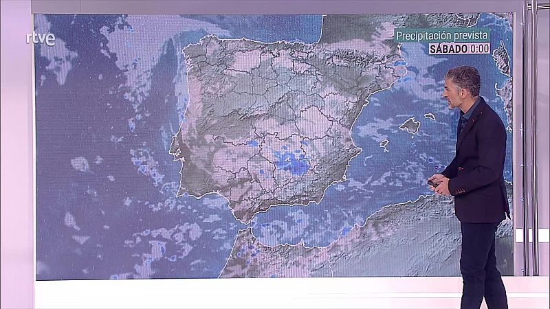 Probables chubascos localmente fuertes, persistentes y acompañados de tormenta en el entorno del Estrecho y litorales de Alborán - ver ahora