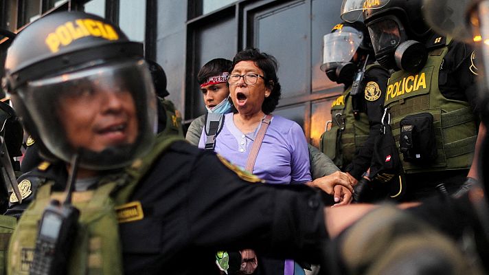 Telediario 1 - Perú: 18 meses de prisión preventiva para Castillo