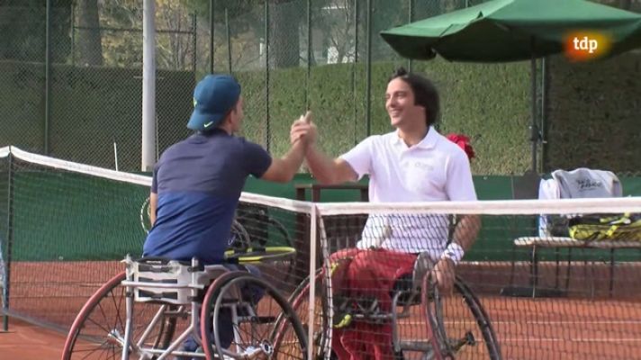 Tenis en silla de ruedas - Campeonato de España masculino. 2ª Semifinal