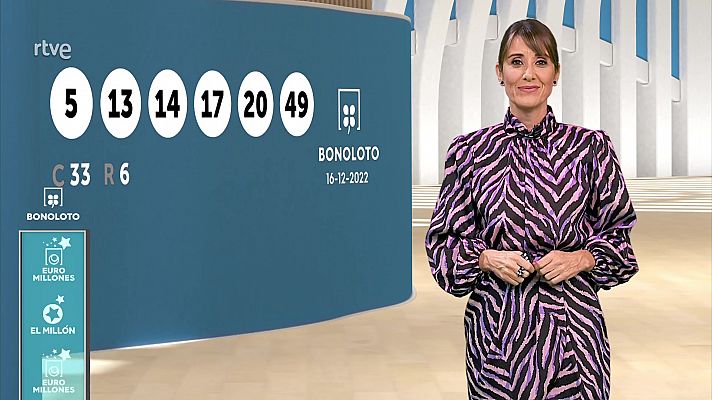 Loterías - La suerte en tus manos - 16/12/2022