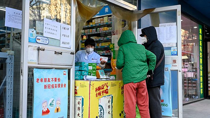 La ola de COVID provoca escasez de medicamentos en China