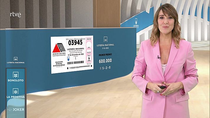 Loterías - Sorteo de la Lotería Nacional del 17/12/2022