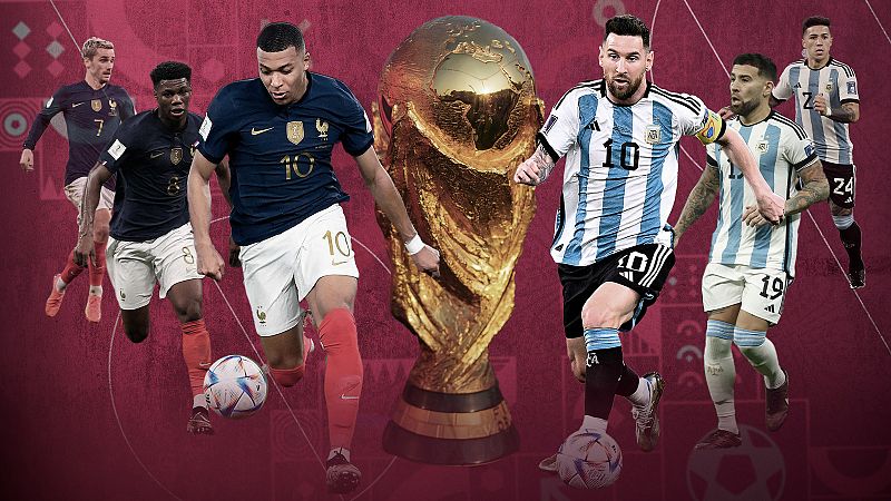 Argentina y Francia están a un paso de su tercera estrella - ver en RTVE Play