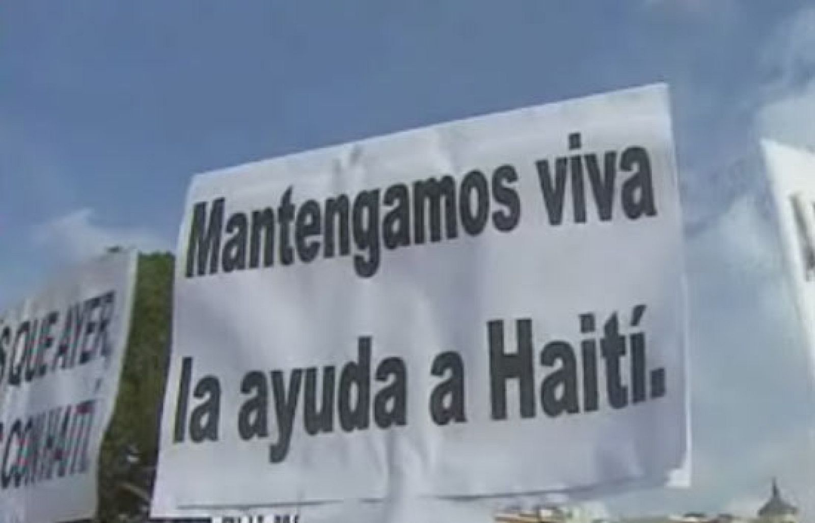 Los haitianos en España recuerdan a las víctimas | Ver