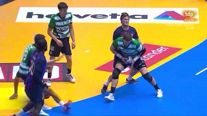 Balonmano - Supercopa Ibérica masculina. 2ª Semifinal