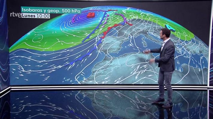 Temperaturas diurnas en general en ligero ascenso en buena parte de la Península