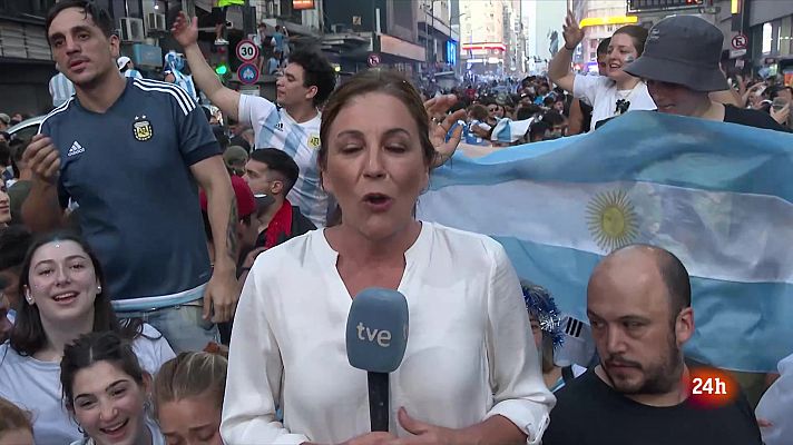 Argentina explota de felicidad tras ganar el Mundial de Qatar