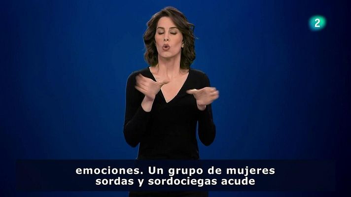 En lengua de signos - Talleres de arteterapia en ASORNA