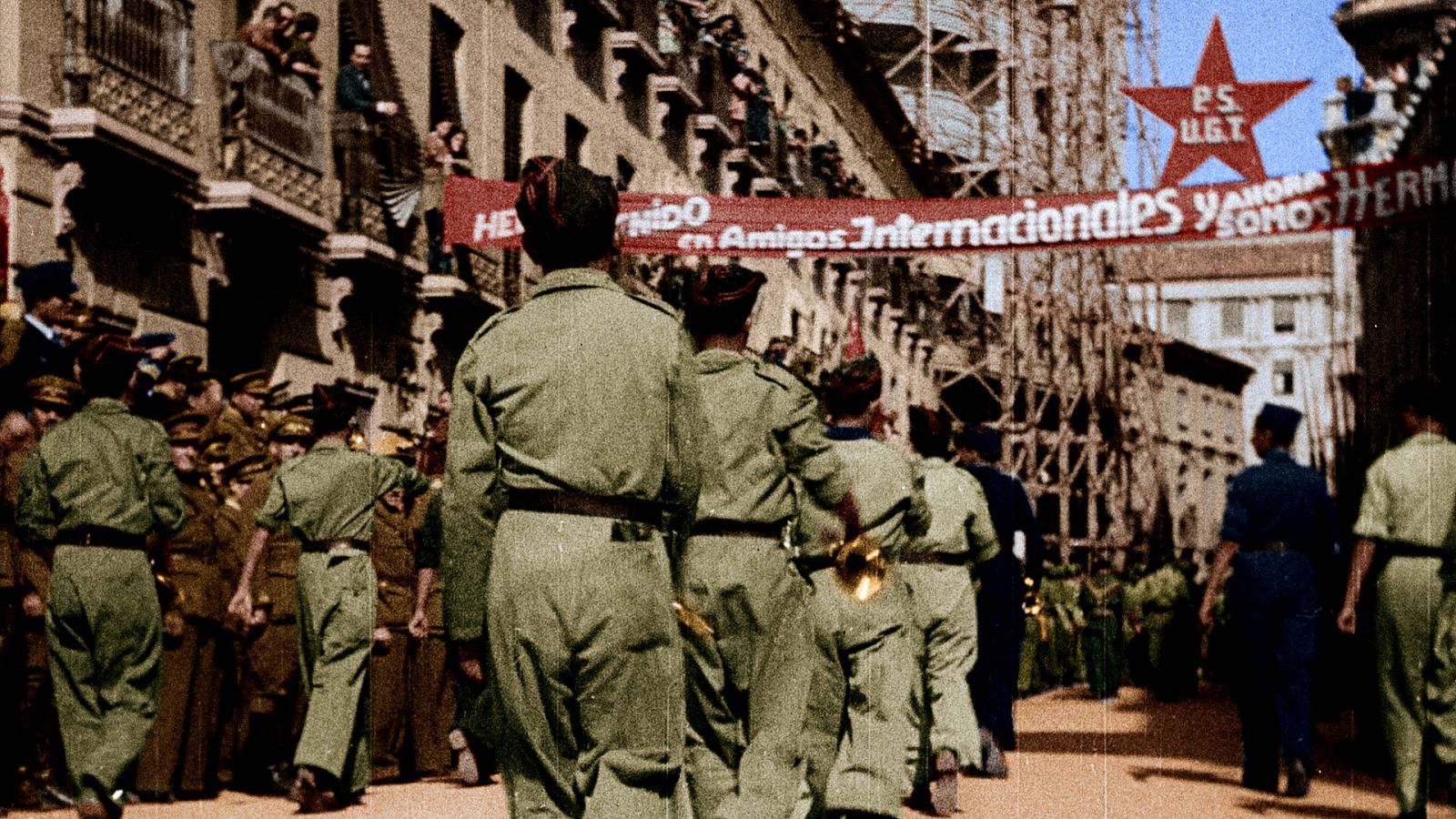 20 fotografías en color de la II República y la Guerra Civil en España