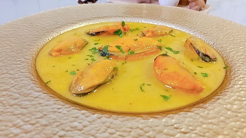 Receta de mejillones al albario